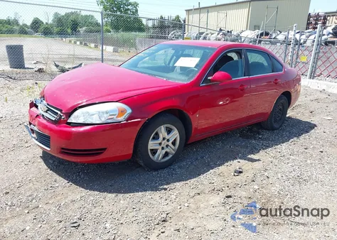 2008 Chevrolet Impala Ls from USA, damaged, VIN 2G1WB58K381345801